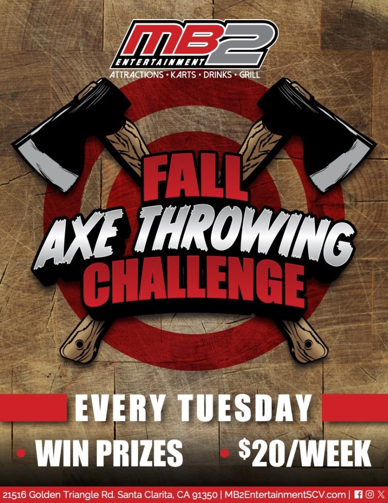 Fall Axe Throwing Challenge