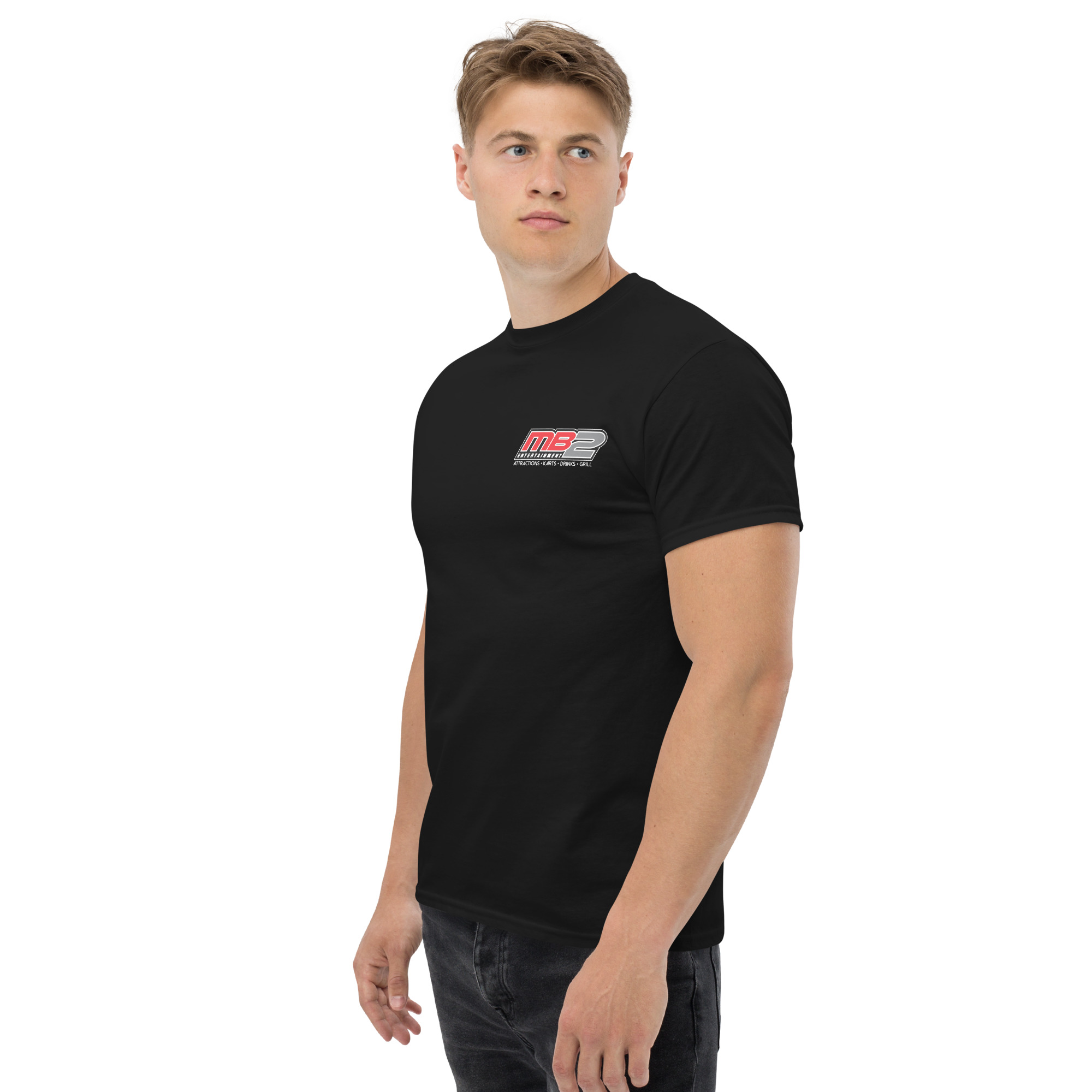 Classic MB2 Entertainment Logo Shirt - Image 2