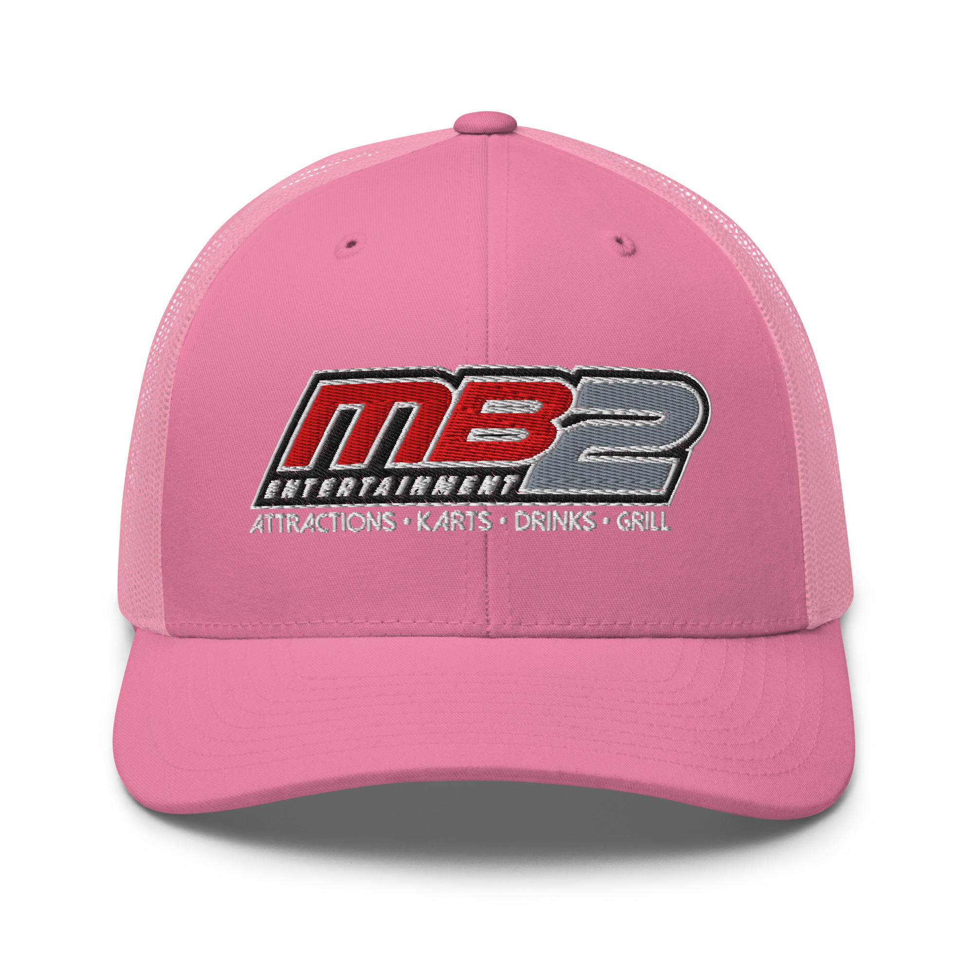 MB2 Entertainment Trucker Hat Pink