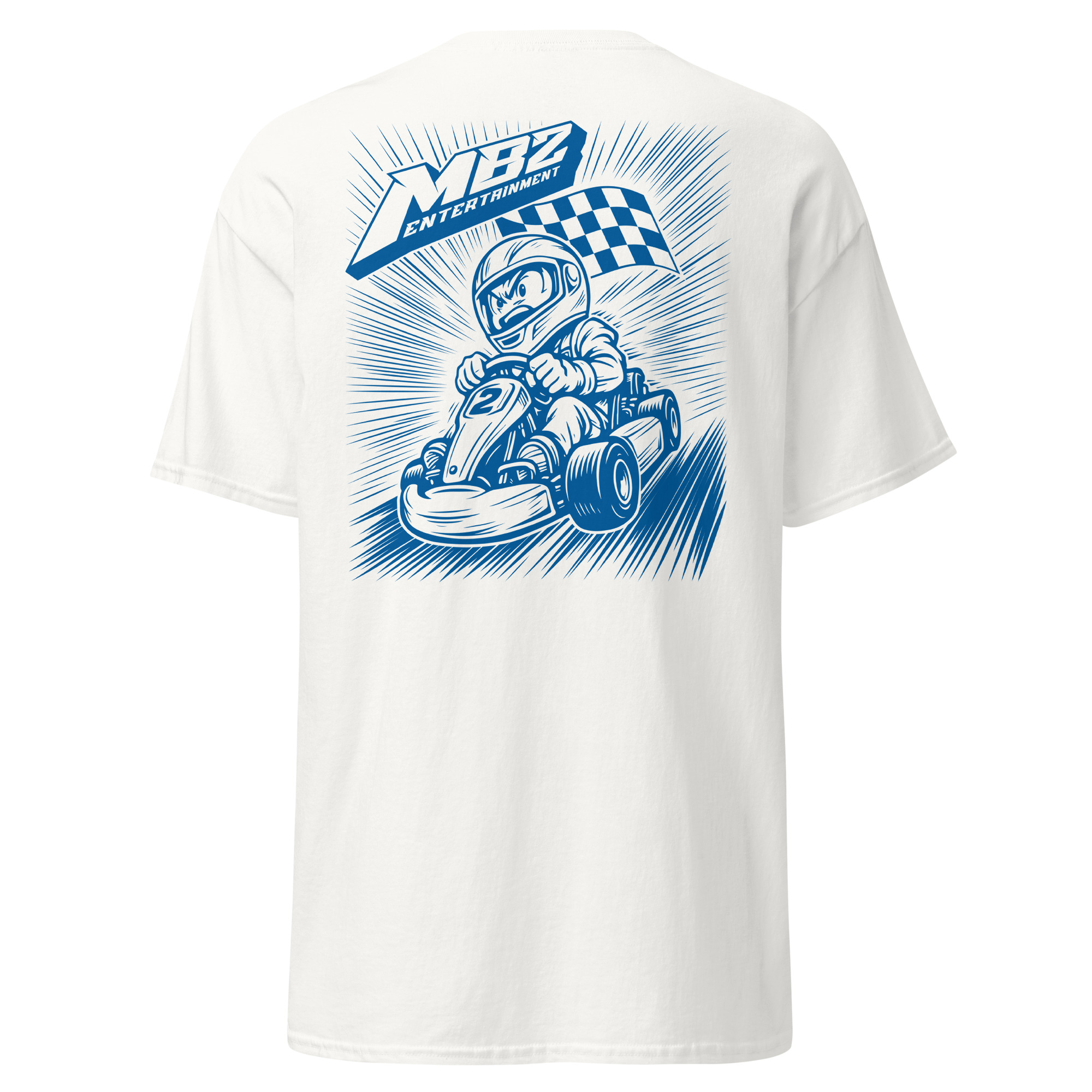 MB2 Entertainment Crash Out Racer Blue