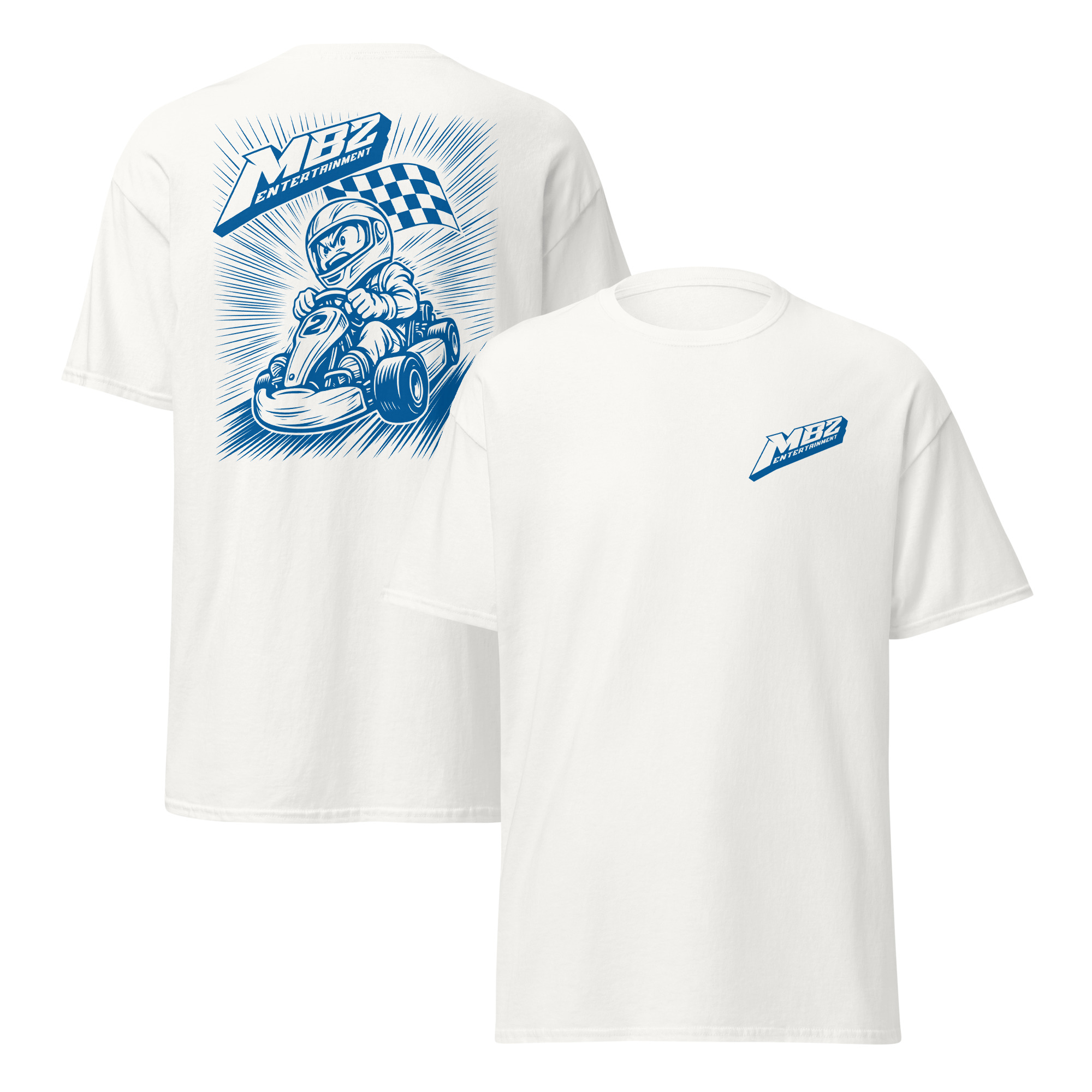 MB2 Entertainment Crash Out Racer Blue - Image 3